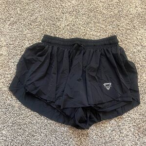 Black Women's Athletic Shorts